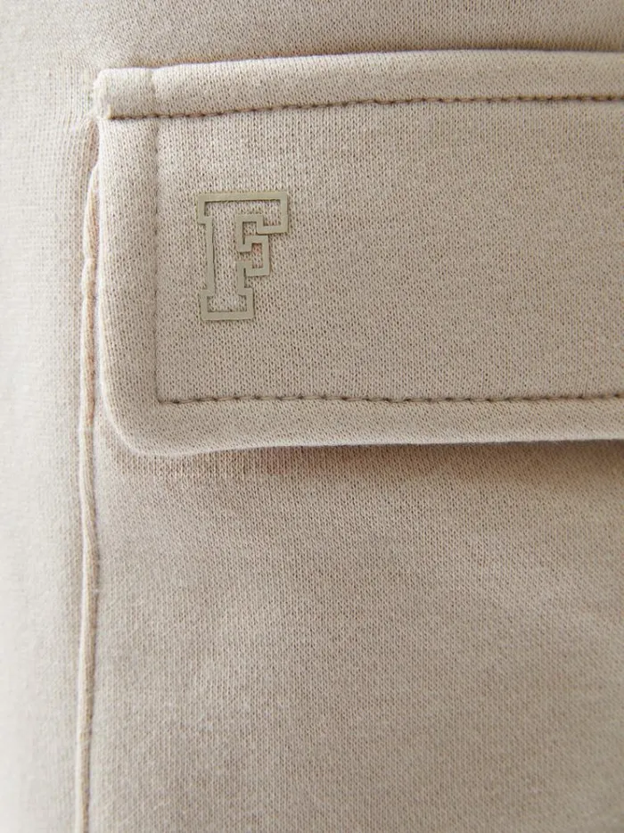 French Connection Trousers Cargo Joggers Lgt Stone 8211 Woman
