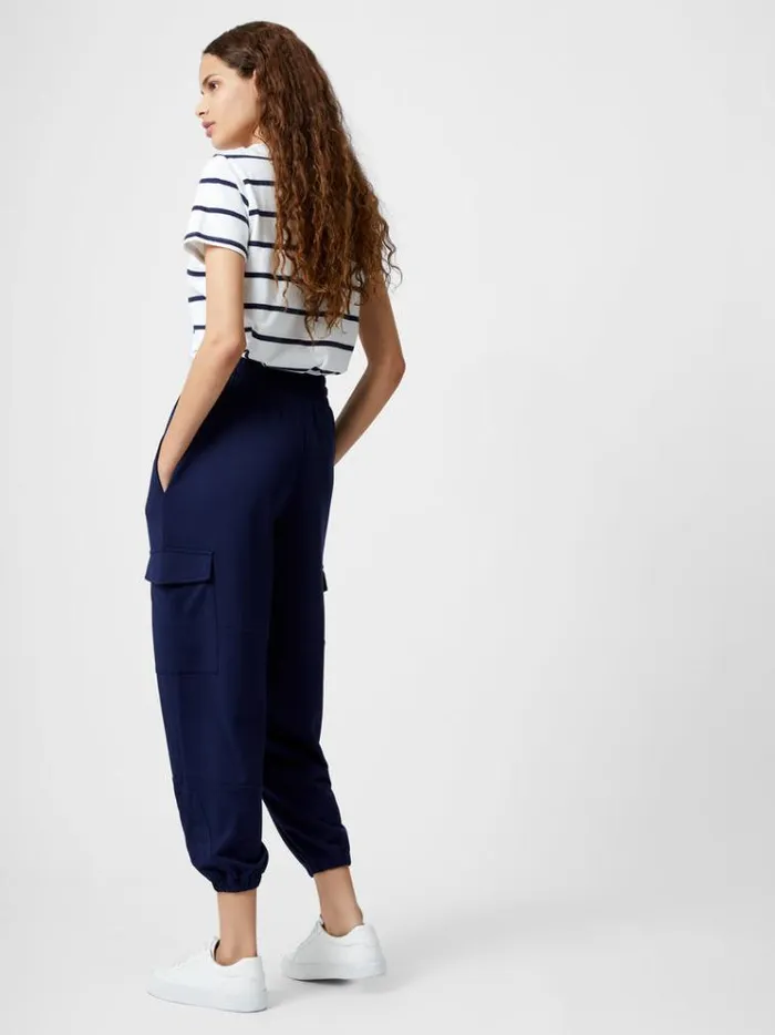 French Connection Trousers Combat Joggers Midnight 8211 Woman