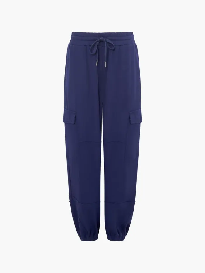 French Connection Trousers Combat Joggers Midnight 8211 Woman
