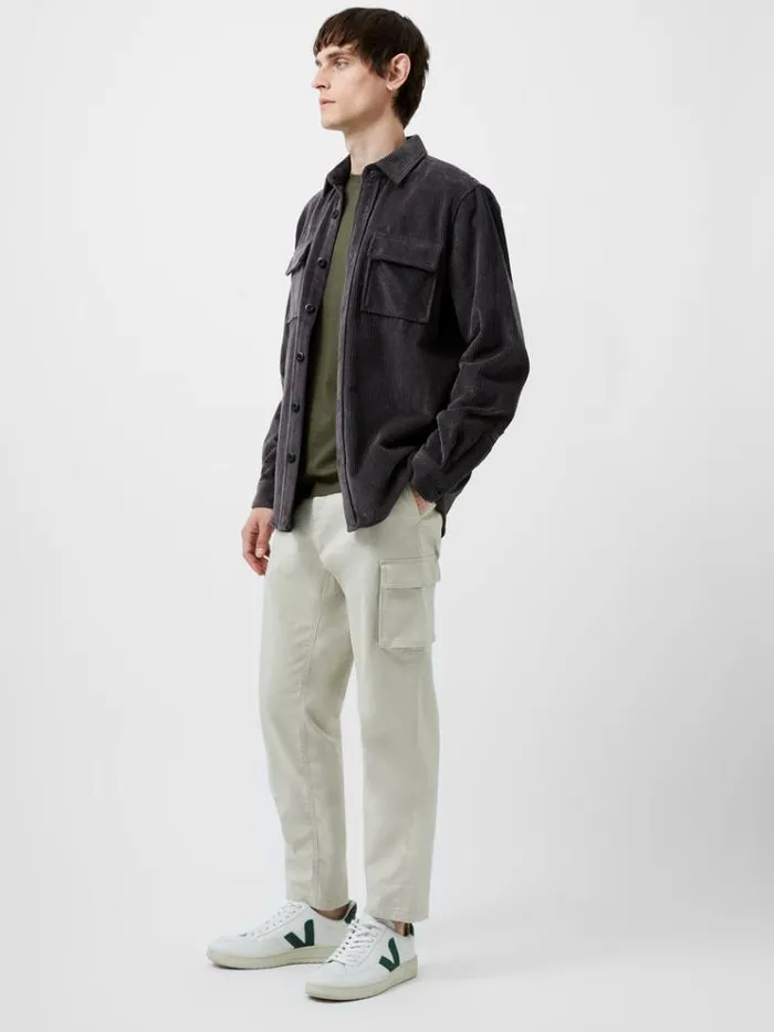 French Connection Trousers Smart Cargo Pants Stone 8211 Man