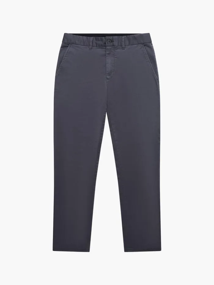French Connection Trousers Stretch Chino Trousers Charcoal 8211 Man