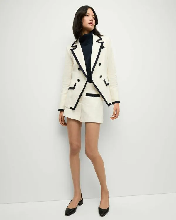 Gershwin Short Dove Women Veronica Beard Skirts and Shorts Gershwin Short Dove Women Veronica Beard Skirts and Shorts