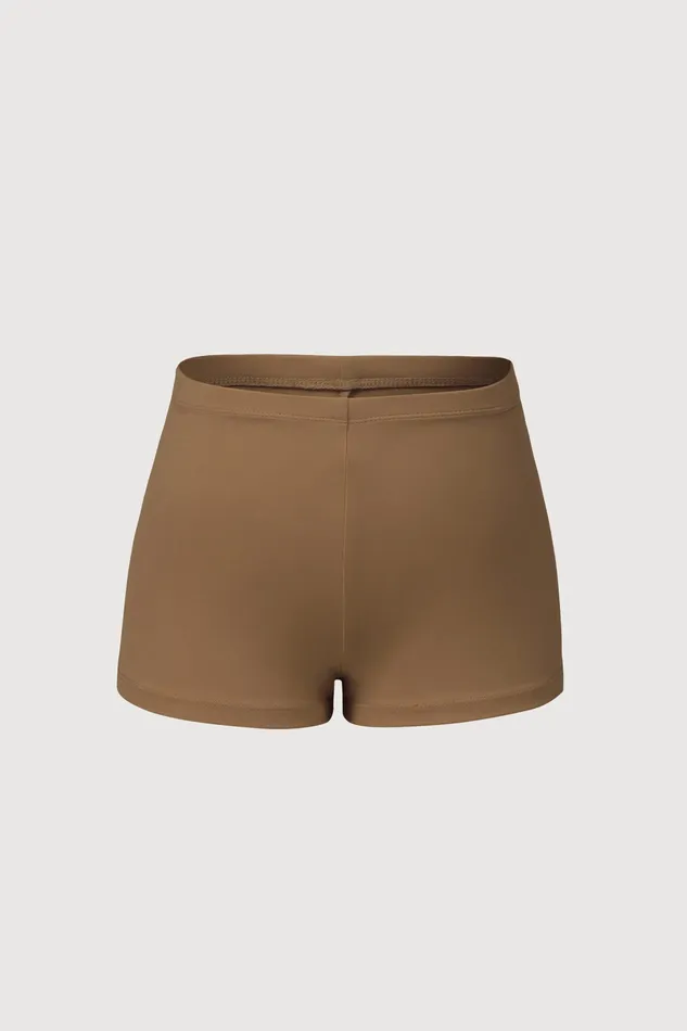 Girls Starr High Waist Short Almond Shorts and Briefs Bloch Children