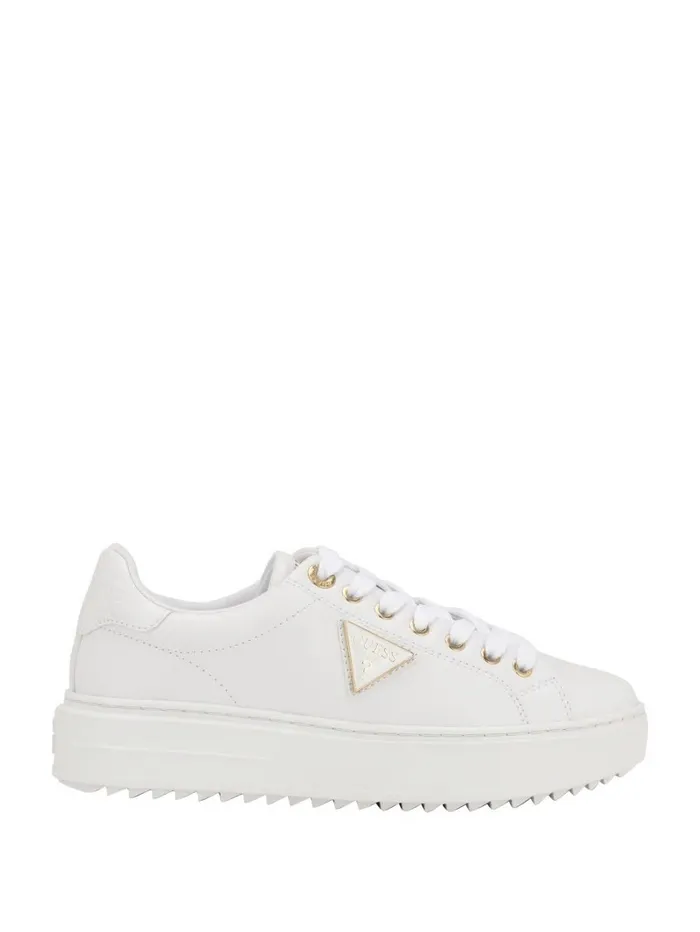 GUESS Denesa LowTop Sneakers White Women Sneakers GUESS Denesa LowTop Sneakers White Women Sneakers