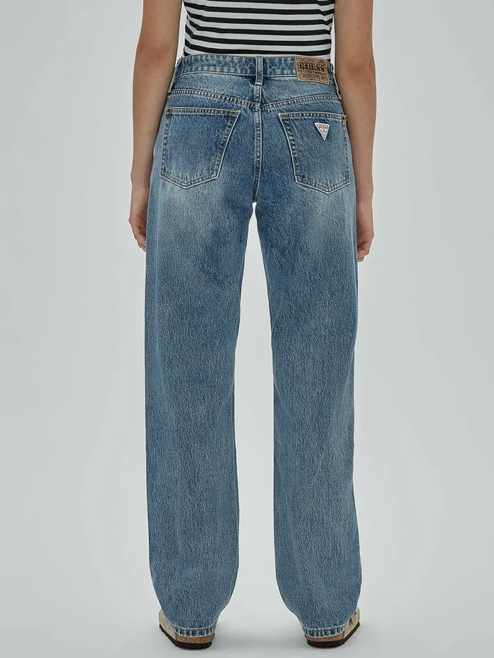 GUESS GUESS Originals Kit Straight Jeans Go Fez Medium Wash Women Jeans and Denim