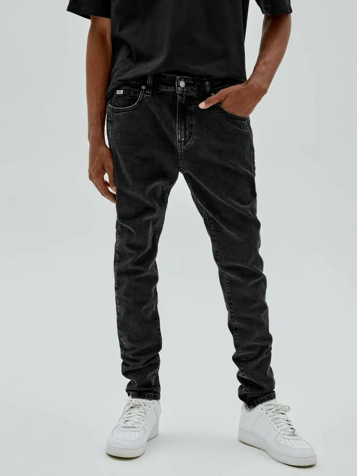 GUESS GUESS Originals Wash Skinny Pant Go Soto Blk Wash Men Pants and Shorts