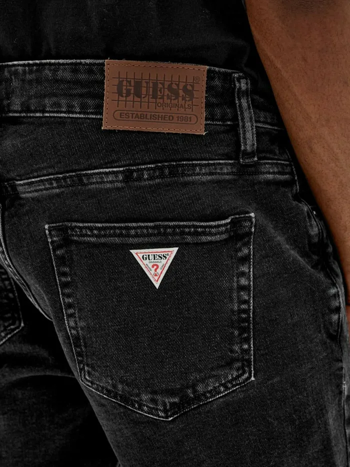 GUESS GUESS Originals Wash Skinny Pant Go Soto Blk Wash Men Pants and Shorts GUESS GUESS Originals Wash Skinny Pant Go Soto Blk Wash Men Pants and Shorts
