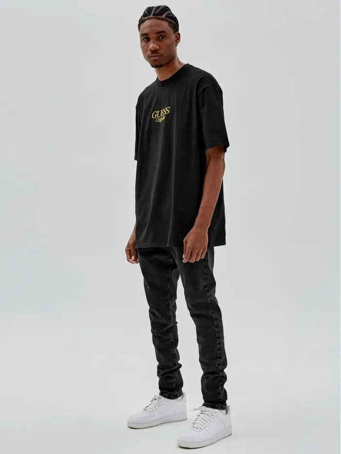 GUESS GUESS Originals Wash Skinny Pant Go Soto Blk Wash Men Pants and Shorts GUESS GUESS Originals Wash Skinny Pant Go Soto Blk Wash Men Pants and Shorts