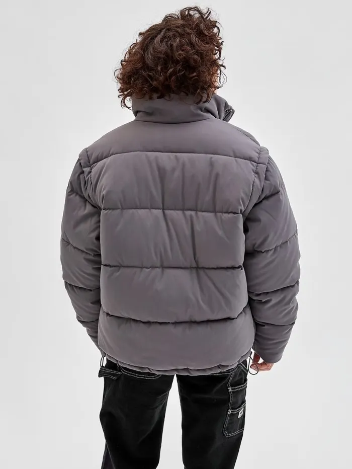 GUESS Jackets and Coats Men GUESS Originals Puffer Jacket Fortress Grey GUESS Jackets and Coats Men GUESS Originals Puffer Jacket Fortress Grey
