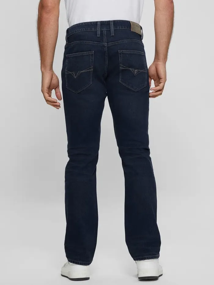GUESS Jeans and Denim Men Straight Denim Jeans Indigo Brush GUESS Jeans and Denim Men Straight Denim Jeans Indigo Brush