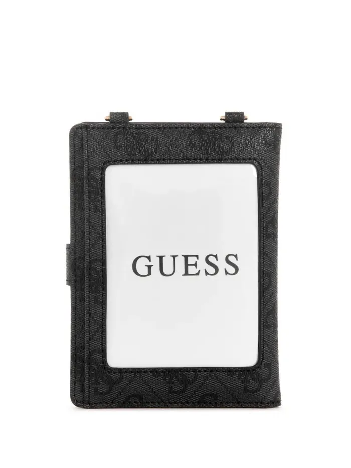 GUESS Laurel Chain Passport Case Cloud Wash WomenMen Handbags GUESS Laurel Chain Passport Case Cloud Wash WomenMen Handbags