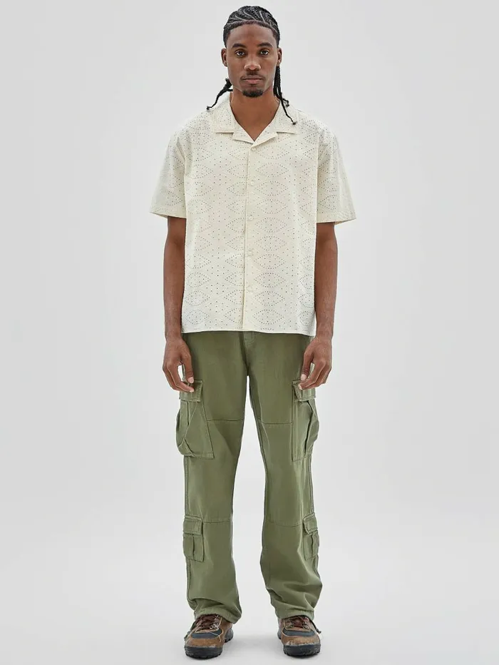 GUESS Originals Eyelet Shirt Sandy Shore Shirts GUESS Men