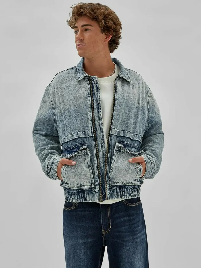 GUESS Originals Vintage Denim Jacket Originals Vintage Acid Wa Men Jackets and Coats GUESS GUESS Originals Vintage Denim Jacket Originals Vintage Acid Wa Men Jackets and Coats GUESS