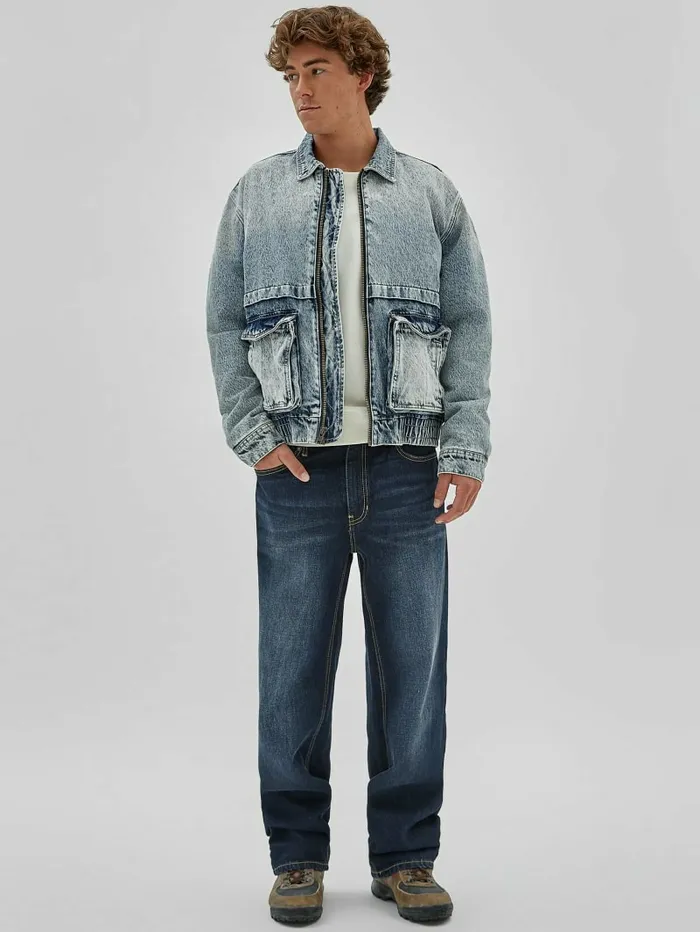 GUESS Originals Vintage Denim Jacket Originals Vintage Acid Wa Men Jackets and Coats GUESS GUESS Originals Vintage Denim Jacket Originals Vintage Acid Wa Men Jackets and Coats GUESS