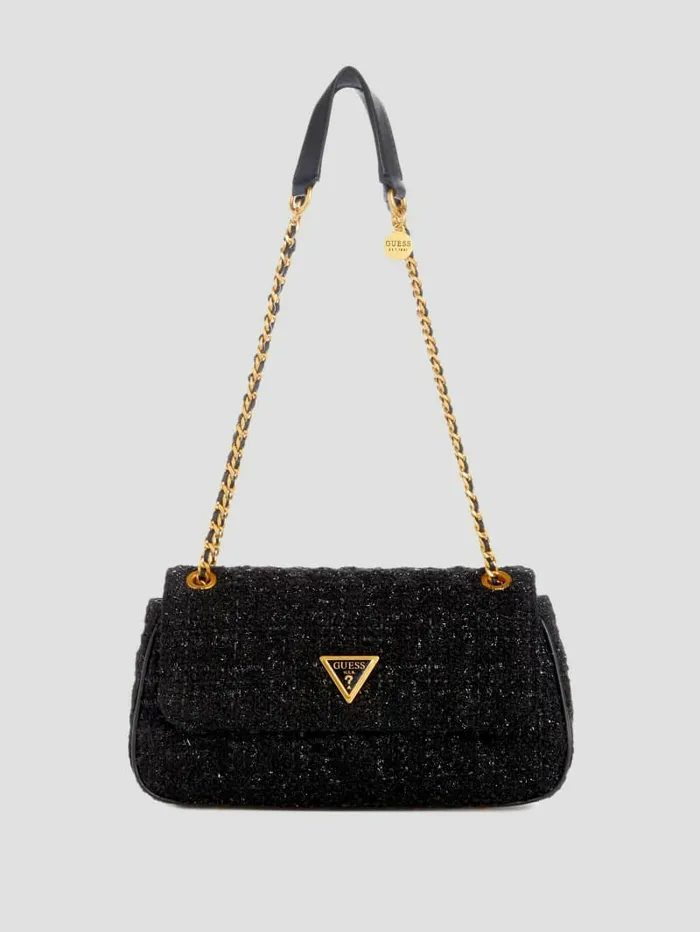 Handbags GUESS Women Giully Convertible Crossbody Black