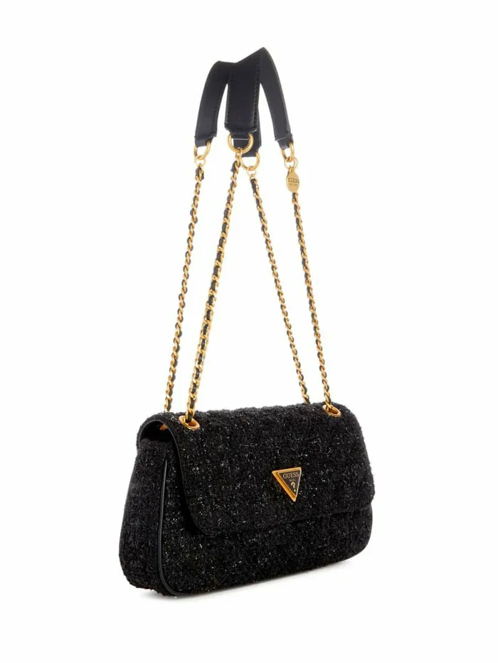 Handbags GUESS Women Giully Convertible Crossbody Black Handbags GUESS Women Giully Convertible Crossbody Black