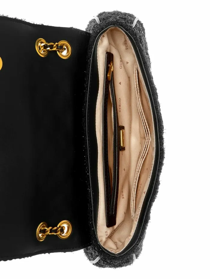 Handbags GUESS Women Giully Convertible Crossbody Black Handbags GUESS Women Giully Convertible Crossbody Black