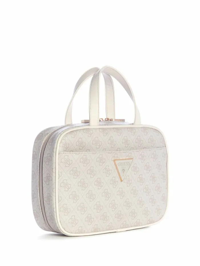 Handbags GUESS WomenMen Jesco Hanging Cosmetic Bag Dove