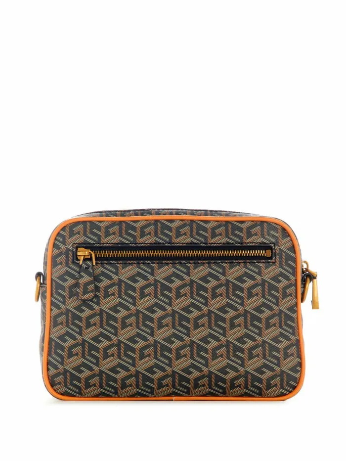 Handbags Women GUESS Vikky Camera Bag Black Gold Handbags Women GUESS Vikky Camera Bag Black Gold