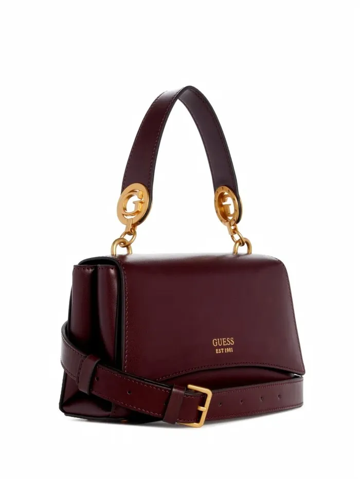 Handbags Women Masie Top Handle Crossbody Amethyst GUESS
