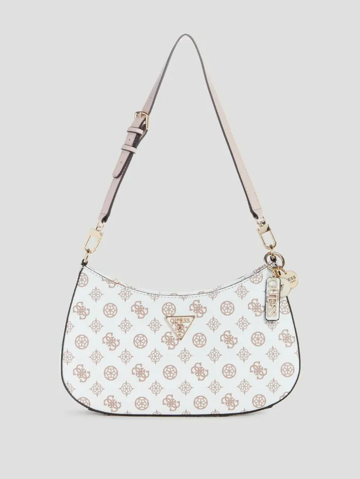 Handbags Women Noelle Peony Logo Shoulder Bag Willow GUESS