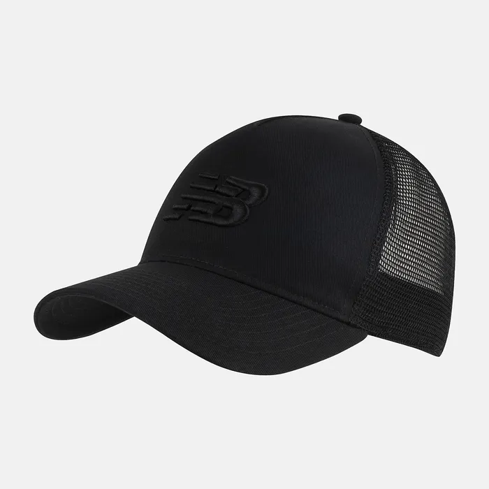 Hats MenWomen New Balance Trucker Hat BLACK