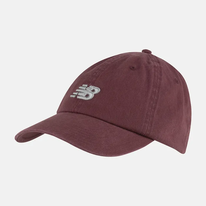 Hats New Balance MenWomen 6 Panel Classic Hat WASHED BURGUNDY