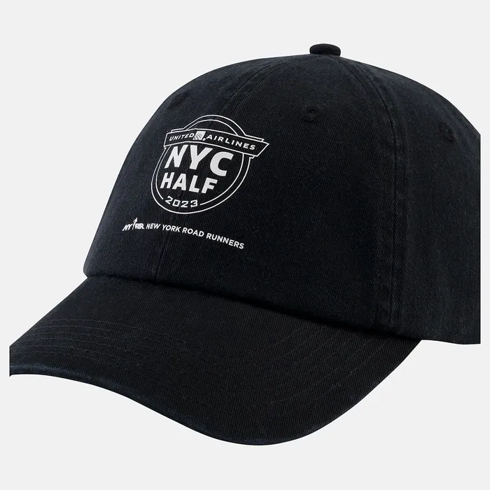 Hats New Balance MenWomen United Half 6 Panel Classic Hat BLACK