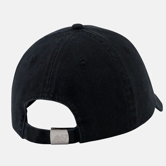 Hats New Balance MenWomen United Half 6 Panel Classic Hat BLACK