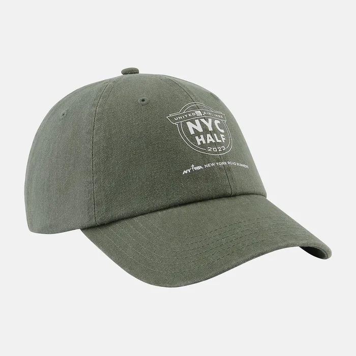 Hats United Half 6 Panel Classic Hat DEEP OLIVE GREEN New Balance MenWomen