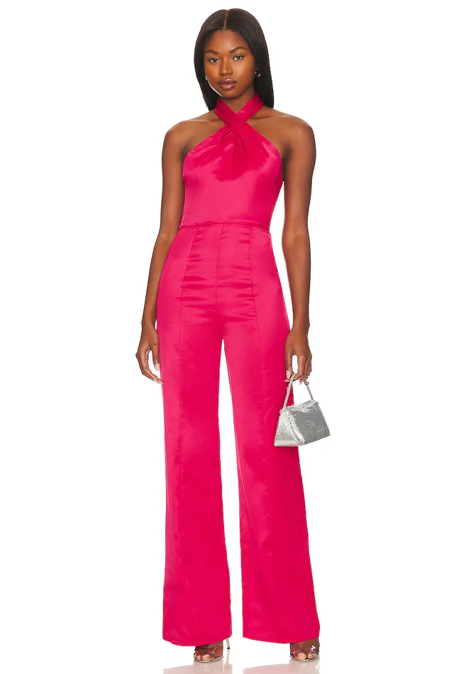 Haven Jumpsuit Pink Women Lovers and Friends Jumpsuits