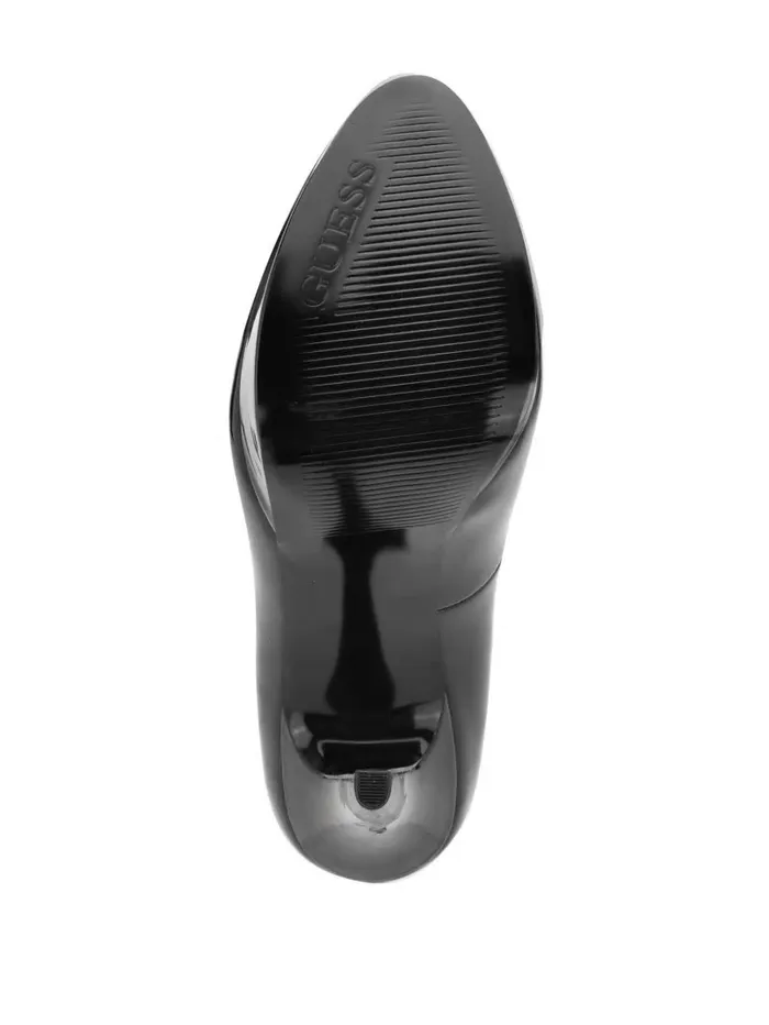 Heels GUESS Women Cador Leather Stiletto Heels Black 002 Heels GUESS Women Cador Leather Stiletto Heels Black 002