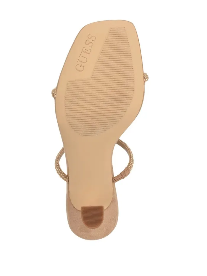 Heels Habbit Kitten Heel Sandals Light Natural 8211 GUESS Women Heels Habbit Kitten Heel Sandals Light Natural 8211 GUESS Women