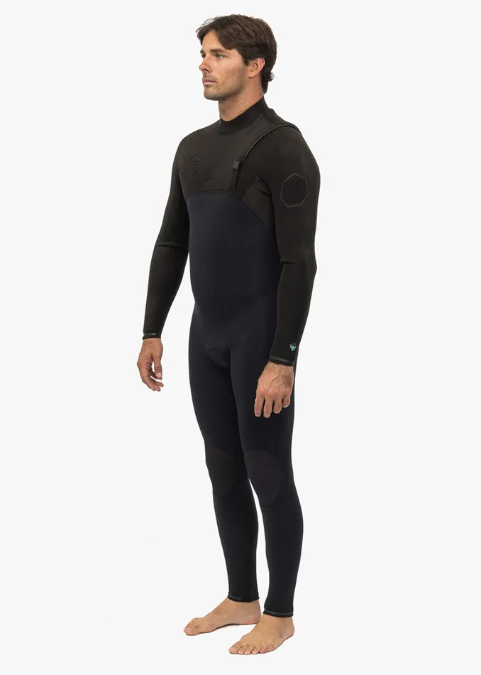 High Seas II 32 Full Chest Zip Wetsuit Stealth High Seas Wetsuits Vissla Men