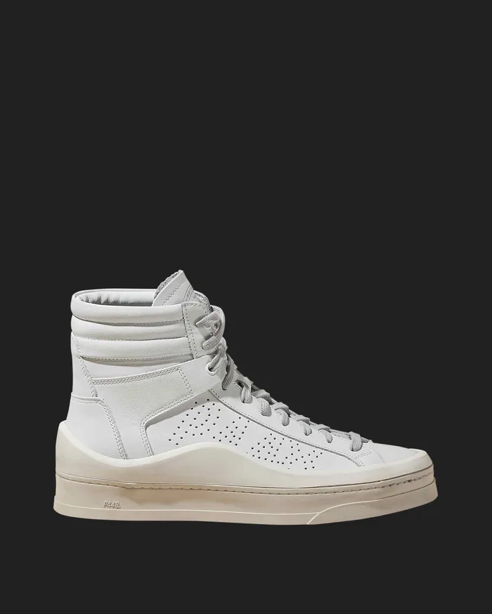 High Tops Women Rail All White Sneaker P448 High Tops Women Rail All White Sneaker P448