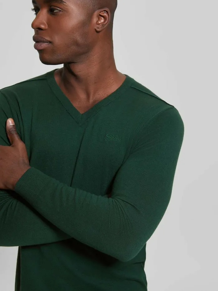 Hoodies and Sweaters Eco Rainard Sweatshirt Chaser Green 8211 GUESS Men Hoodies and Sweaters Eco Rainard Sweatshirt Chaser Green 8211 GUESS Men