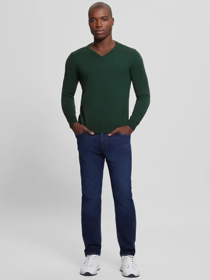 Hoodies and Sweaters Eco Rainard Sweatshirt Chaser Green 8211 GUESS Men Hoodies and Sweaters Eco Rainard Sweatshirt Chaser Green 8211 GUESS Men