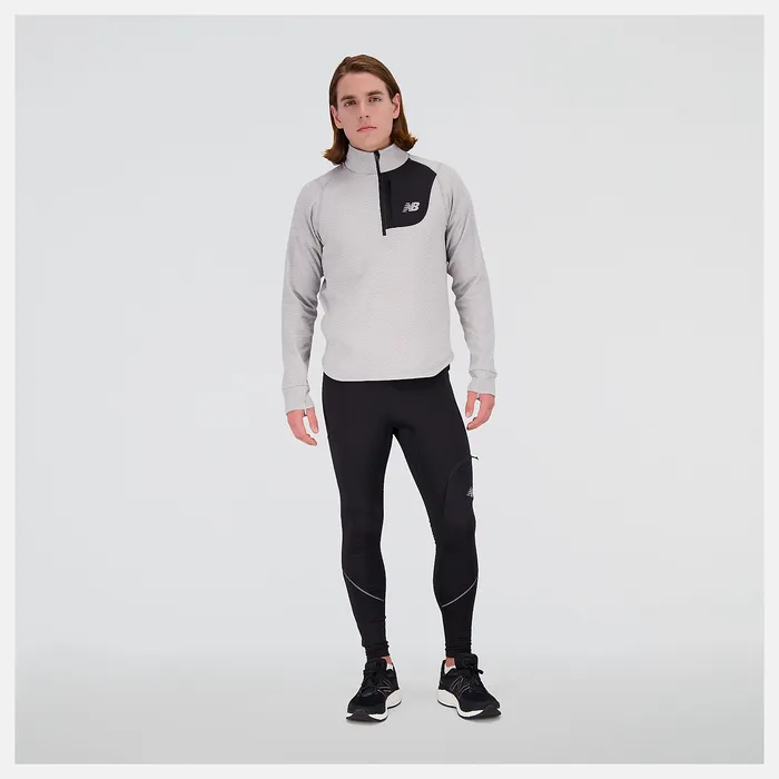 Hoodies and Sweatshirts NB Heat Grid Half Zip ATHLETIC GREY 8211 New Balance Men Hoodies and Sweatshirts NB Heat Grid Half Zip ATHLETIC GREY 8211 New Balance Men