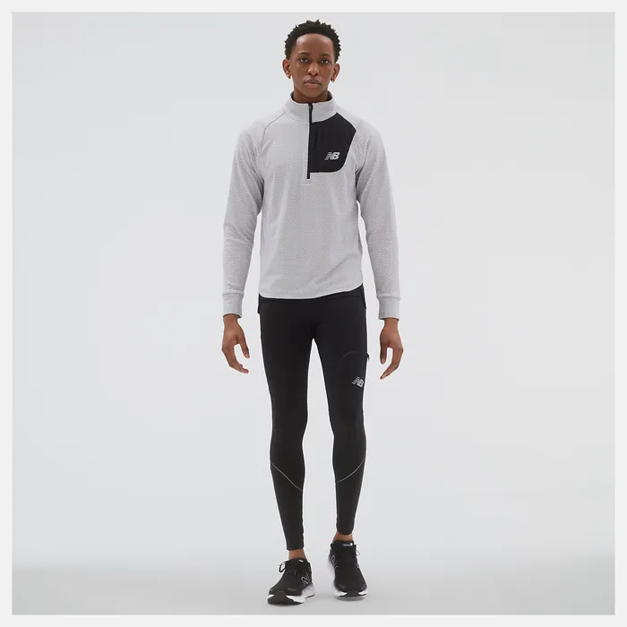 Hoodies and Sweatshirts NB Heat Grid Half Zip ATHLETIC GREY 8211 New Balance Men Hoodies and Sweatshirts NB Heat Grid Half Zip ATHLETIC GREY 8211 New Balance Men