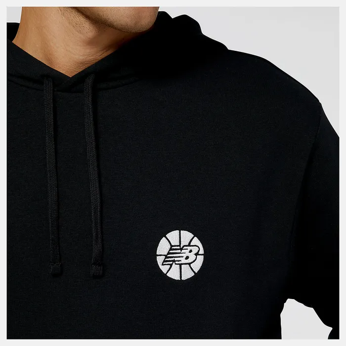 Hoodies and Sweatshirts New Balance Men NB Hoops Fundamentals Hoodie BLACK Hoodies and Sweatshirts New Balance Men NB Hoops Fundamentals Hoodie BLACK