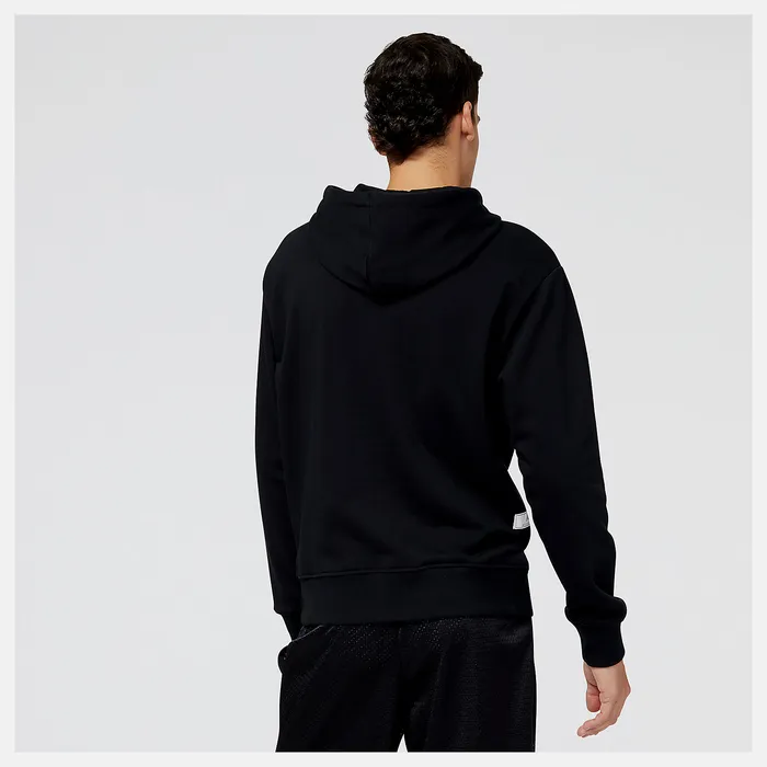 Hoodies and Sweatshirts New Balance Men NB Hoops Fundamentals Hoodie BLACK Hoodies and Sweatshirts New Balance Men NB Hoops Fundamentals Hoodie BLACK