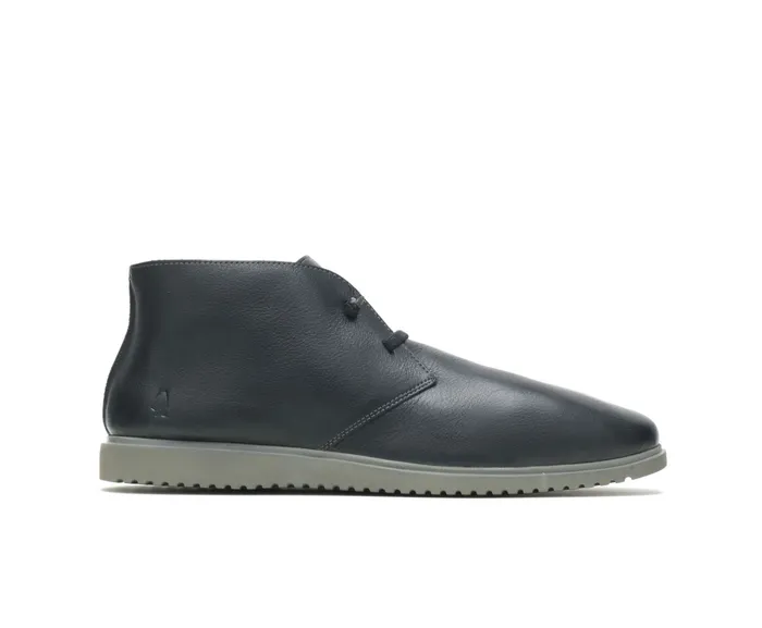 Hush Puppies Everyday Chukka Black Leather Men Boots