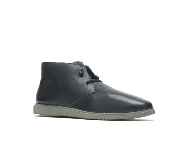 Hush Puppies Everyday Chukka Black Leather Men Boots