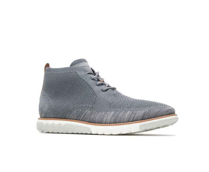 Hush Puppies Expert Chukka Knit Dark Grey Multi Knit Men Boots Hush Puppies Expert Chukka Knit Dark Grey Multi Knit Men Boots
