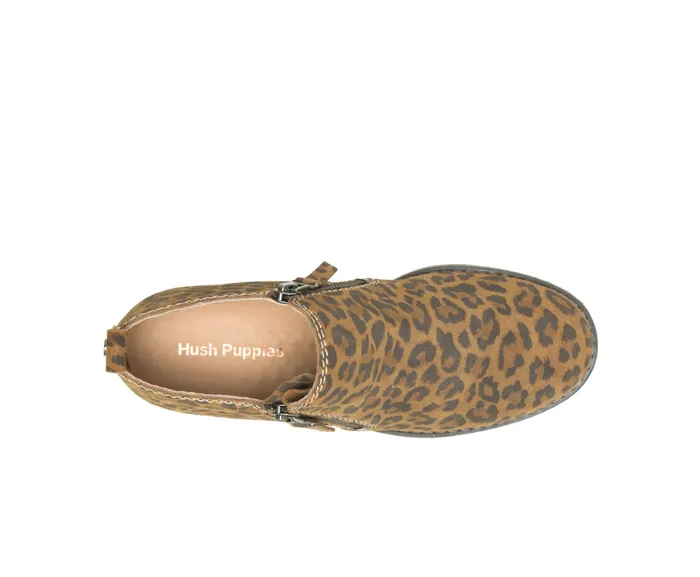 Hush Puppies Mazin Cayto Leopard Women Boots