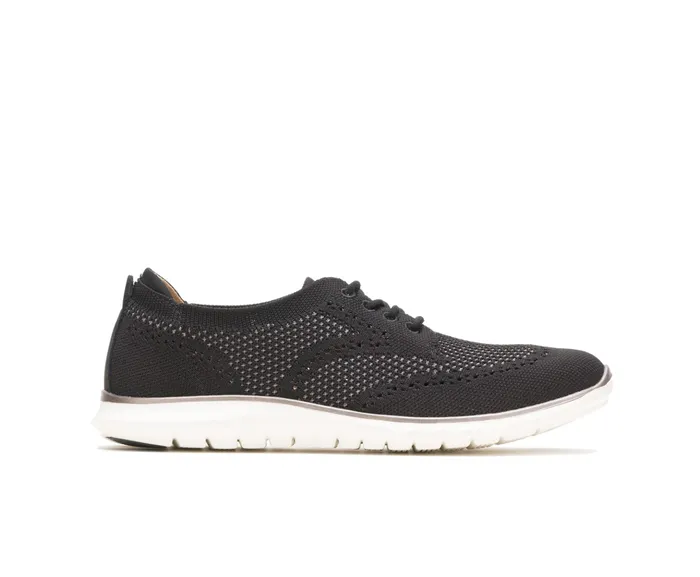 Hush Puppies Sneakers Women Tricia Wingtip Knit Black Knit