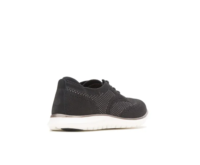 Hush Puppies Sneakers Women Tricia Wingtip Knit Black Knit Hush Puppies Sneakers Women Tricia Wingtip Knit Black Knit