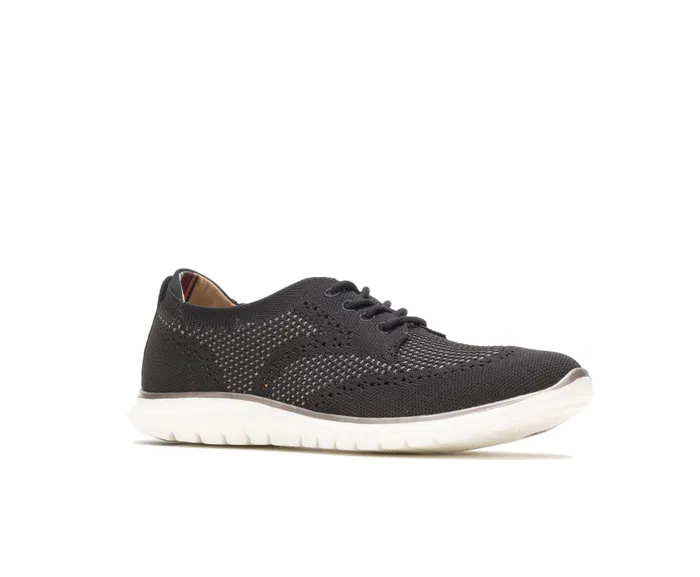 Hush Puppies Sneakers Women Tricia Wingtip Knit Black Knit Hush Puppies Sneakers Women Tricia Wingtip Knit Black Knit
