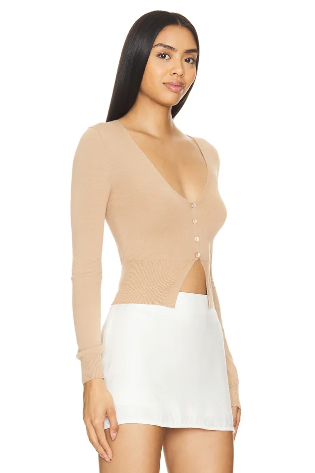 Ilenia Cardigan Tan Women Lovers and Friends Sweaters and Knits Ilenia Cardigan Tan Women Lovers and Friends Sweaters and Knits