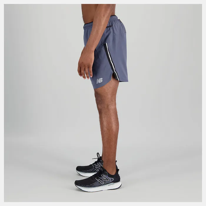 Impact Run 7 Inch Short THUNDER Shorts New Balance Men Impact Run 7 Inch Short THUNDER Shorts New Balance Men
